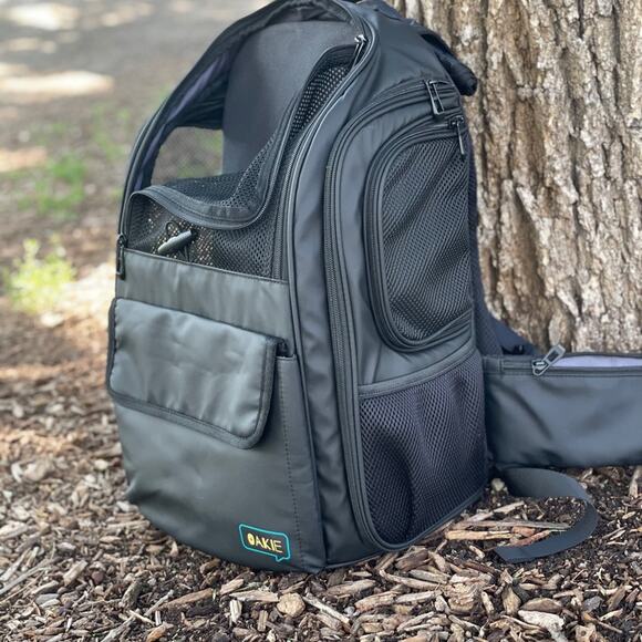 Pet Carrier Backpack for Small Dogs & Cats | Travel & Hiking Bag - Picture 4 of 6